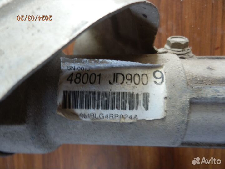 Рулевая рейка Ниссан Кашкай