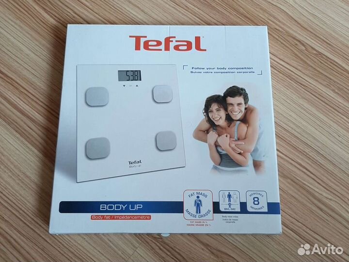 Весы напольные диагностические Tefal новые