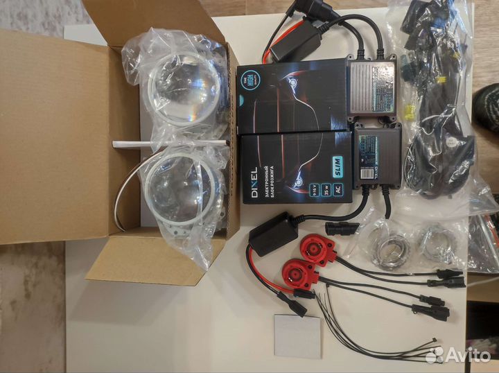 Блок розжига ксенона, линзы