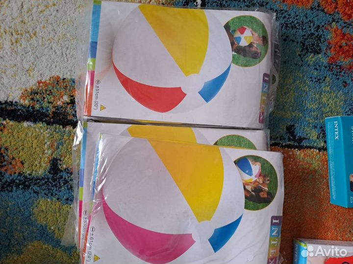 Мячик надувной