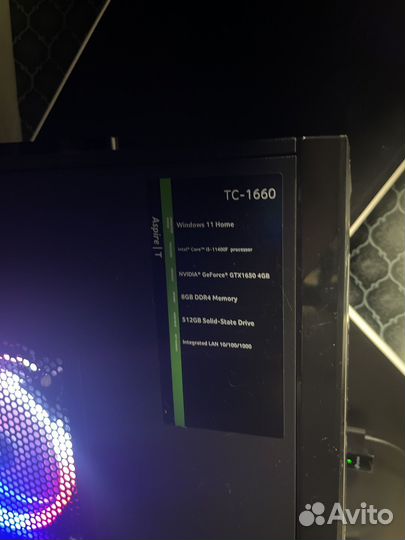 Aser Aspire TS 1660