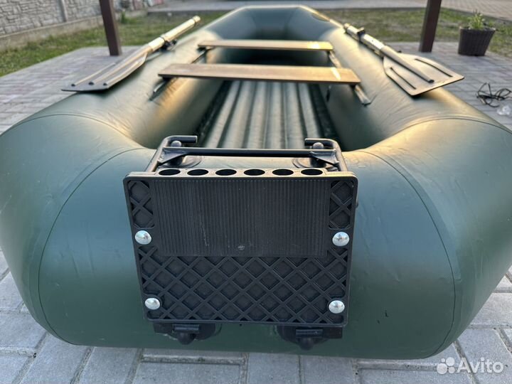 Надувная лодка пвх двухместная