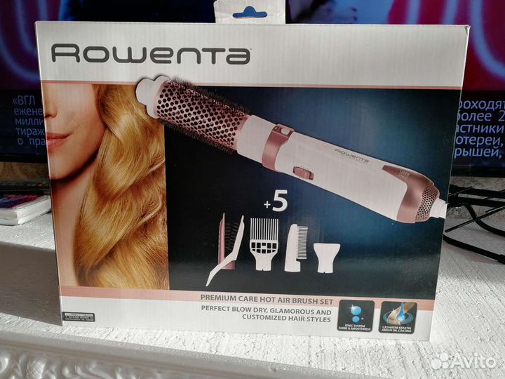 Фен-щетка Rowenta Новый