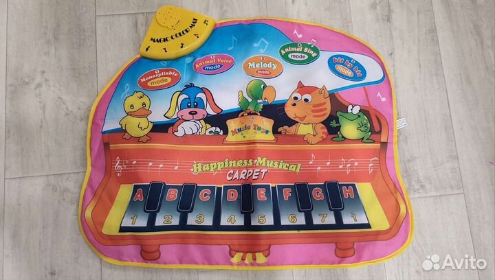 Коврик детский - пианино