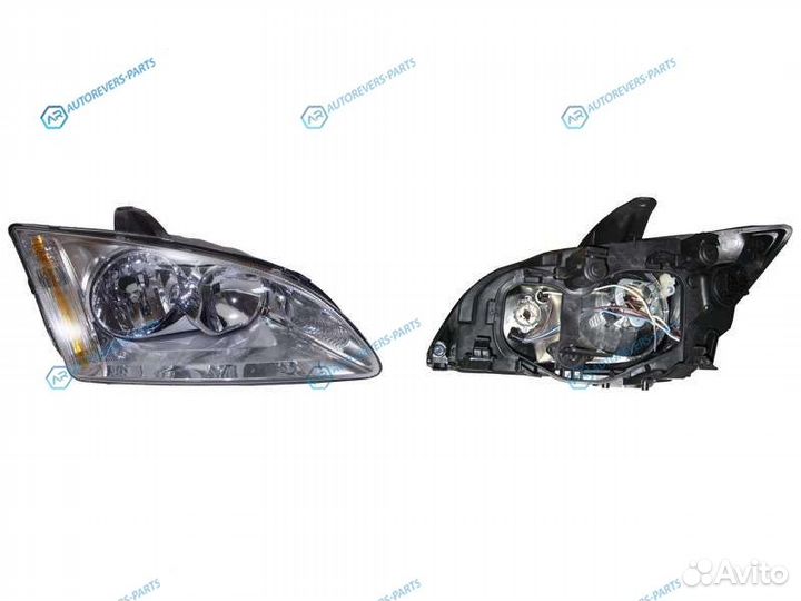 ST-431-1169R Фара ford focus II 05-08 RH хром