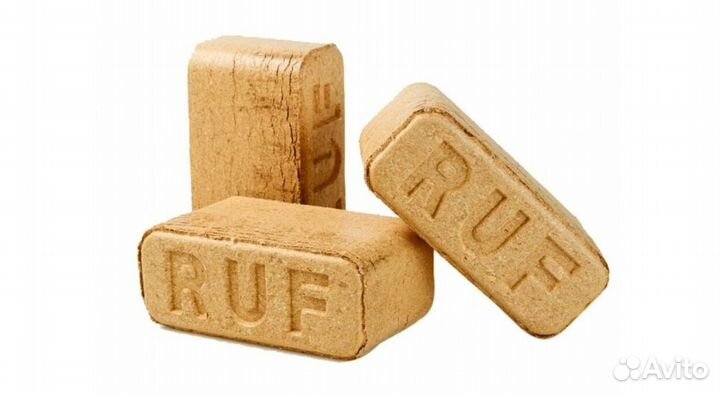 Брикеты топливные береза пыль RUF
