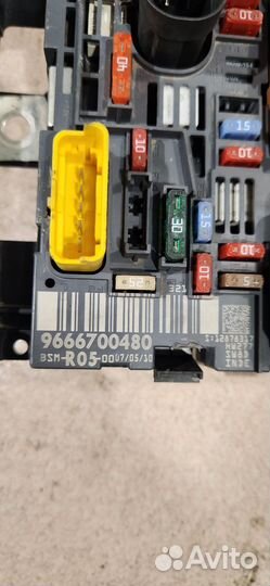 Блок BSM R05 на пежо 308 307 и тд