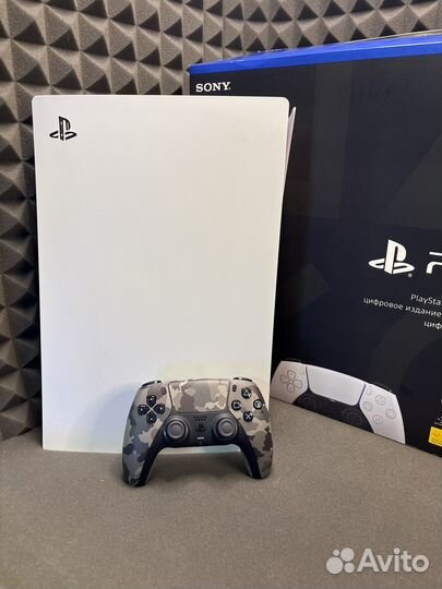 Sony playstation 5 digital + игры