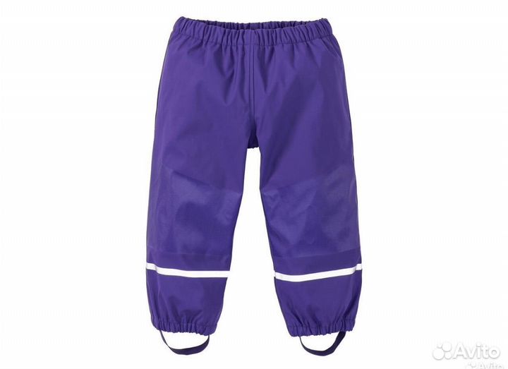 Новые прорезиненные штаны lupilu 86-92р