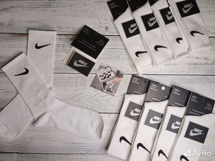 Носки nike высокие