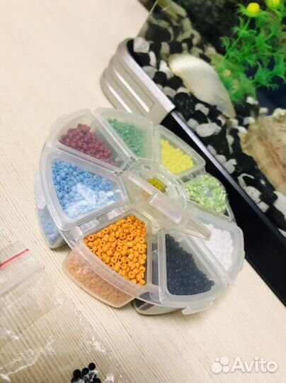 Бисер остатки