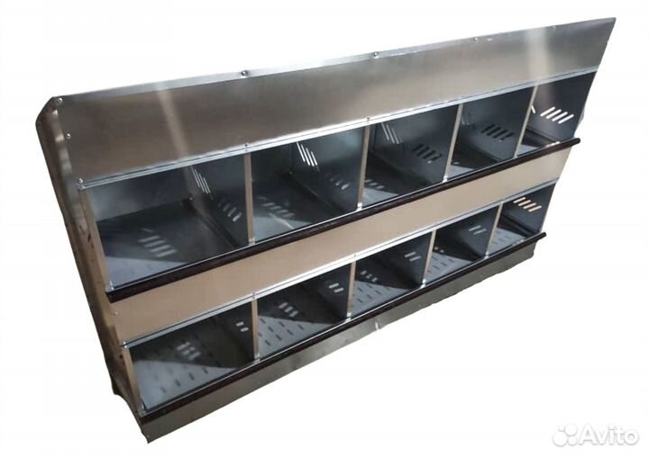 Гнездо для кур несушек 5-2 С задним лазом