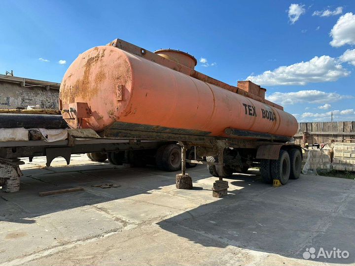 Полуприцеп химическая цистерна Нефаз 93343, 2003