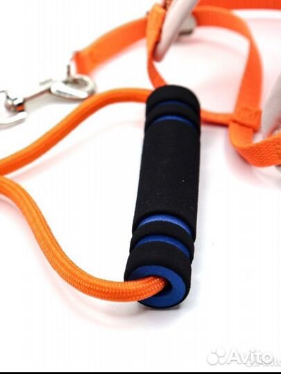 Шлейка с поводком для кошек и собак
