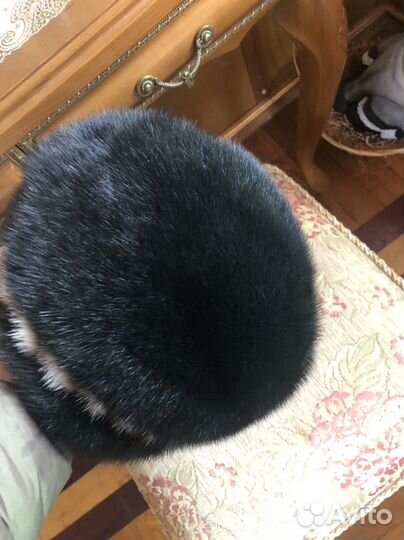Шапка норковая женская