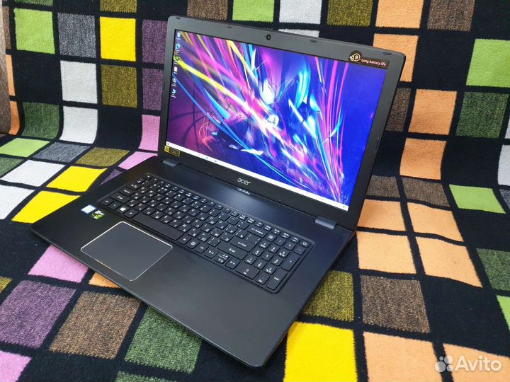 Игровой Ноутбук acer aspire E5-774 G на GTX
