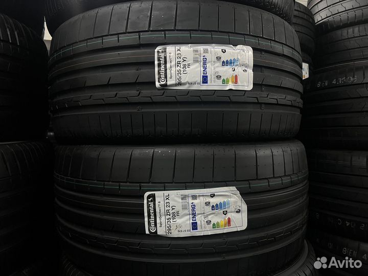 Continental ContiSportContact 6 295/35 R23 и 335/30 R23 106Y