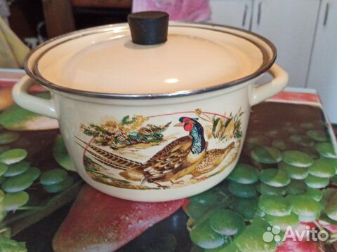 Кастрюля эмалированная СССР