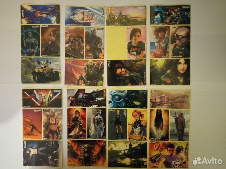 Наклейки из игровых журналов