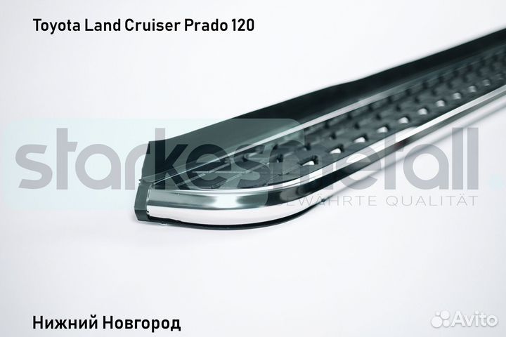 Подножки Toyota Land Cruiser Prado 120 TOR