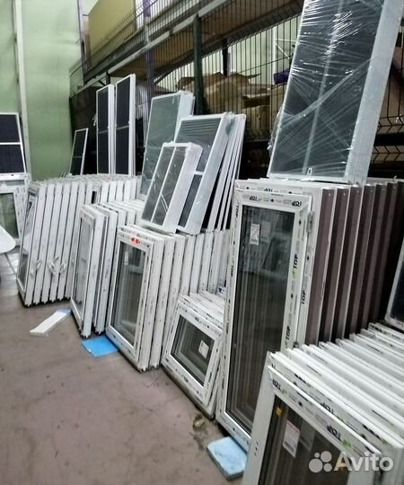 Окна готовые 150х120 на складе