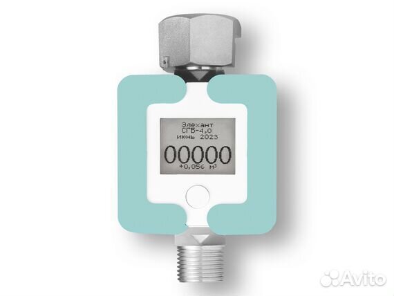 Счетчик газа сгб-4.0 с ТК Мятный