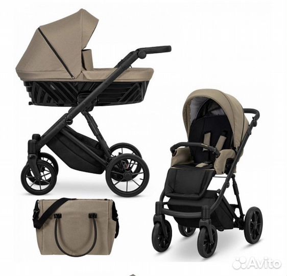 Коляска 2 в 1 Peppy Fleur