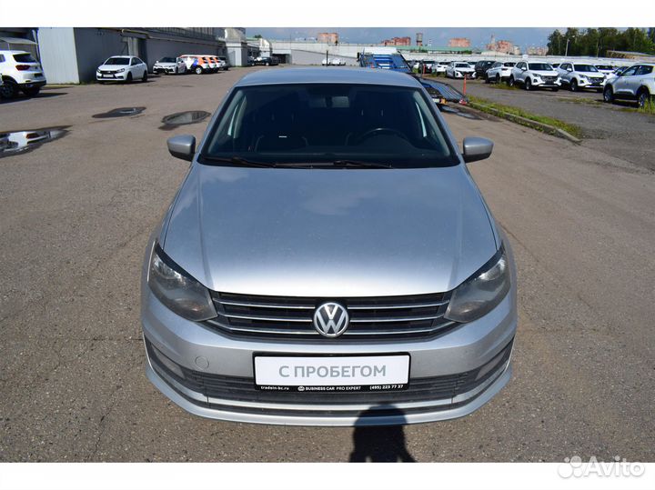 Volkswagen Polo 1.6 AT, 2015, 155 130 км