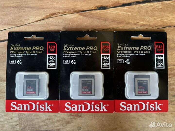 Sandisk Extreme Pro CFexpress Type B