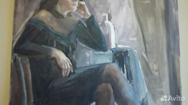 Картина Портрет женщины+бесплатная дооставка