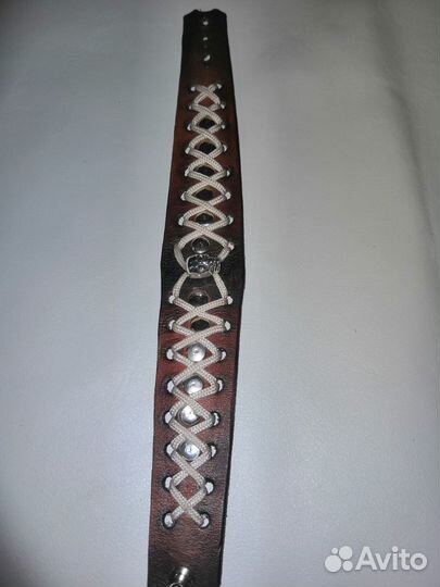 Кожаные браслеты ручной работы