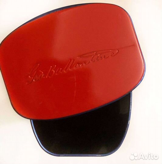 Железный футляр от виски Балантаинс 0,7