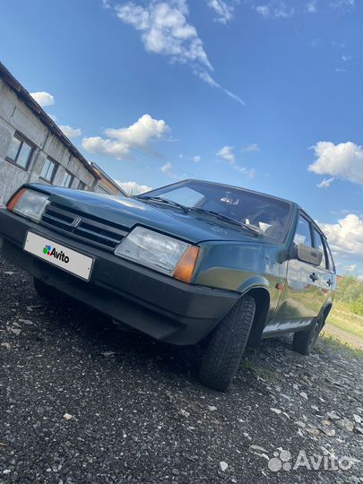 ВАЗ 2109 1.5 МТ, 1998, 183 630 км