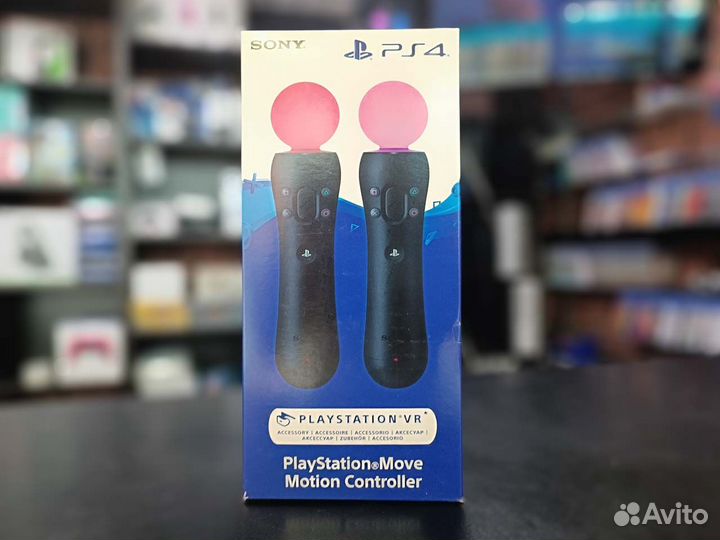 Playstation Move для PS4 Комплект из 2-х шт