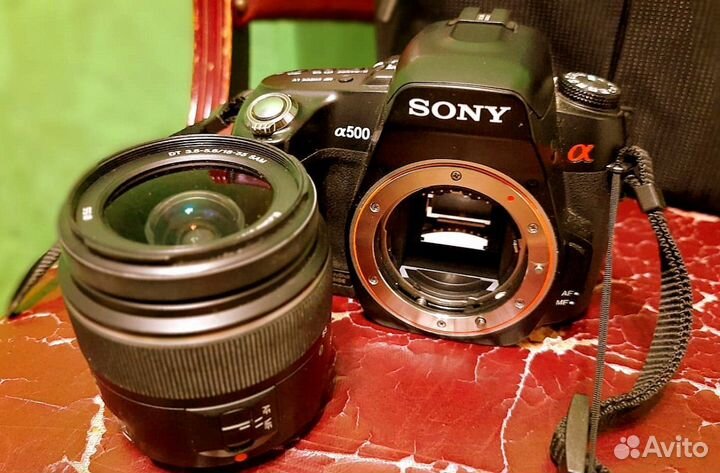 Зеркальный фотоаппарат Sony a500 kit 18-55mm