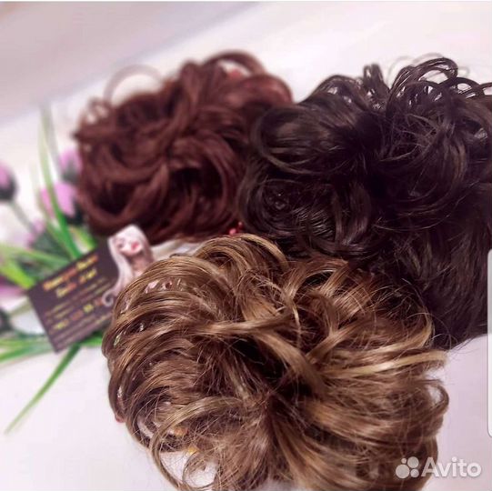 Волосы на резинке