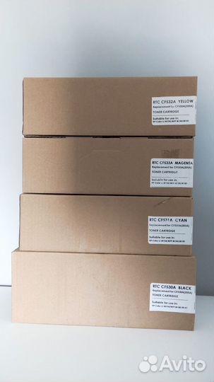 Набор картриджей для HP Color LaserJet