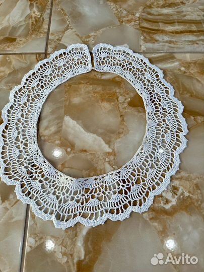 Воротник вязанный