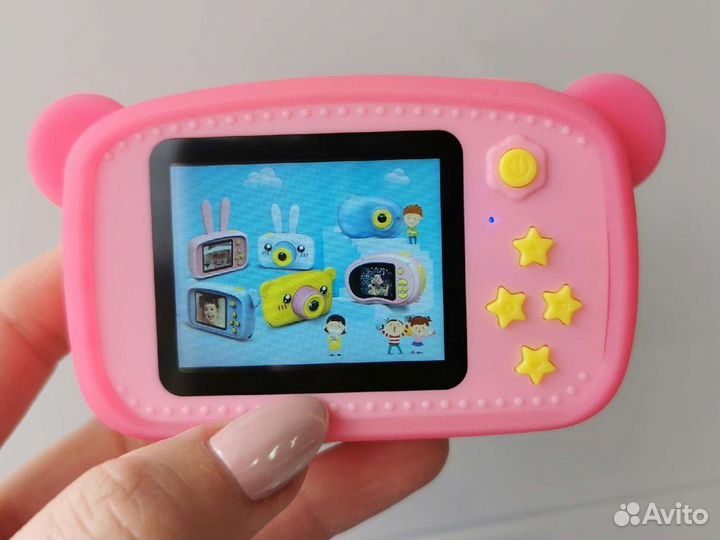 Детский фотоаппарат мишка