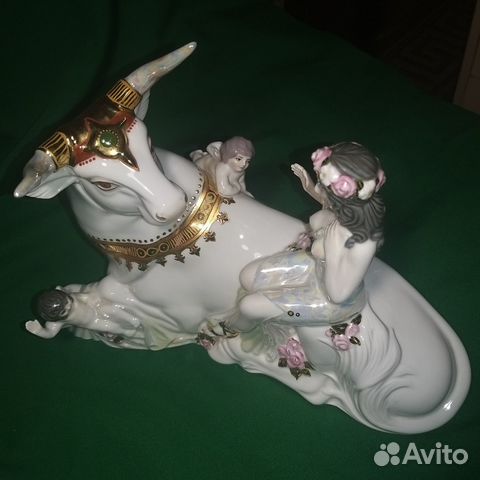 Редкая статуэтка фарфор, фигурка Коростень