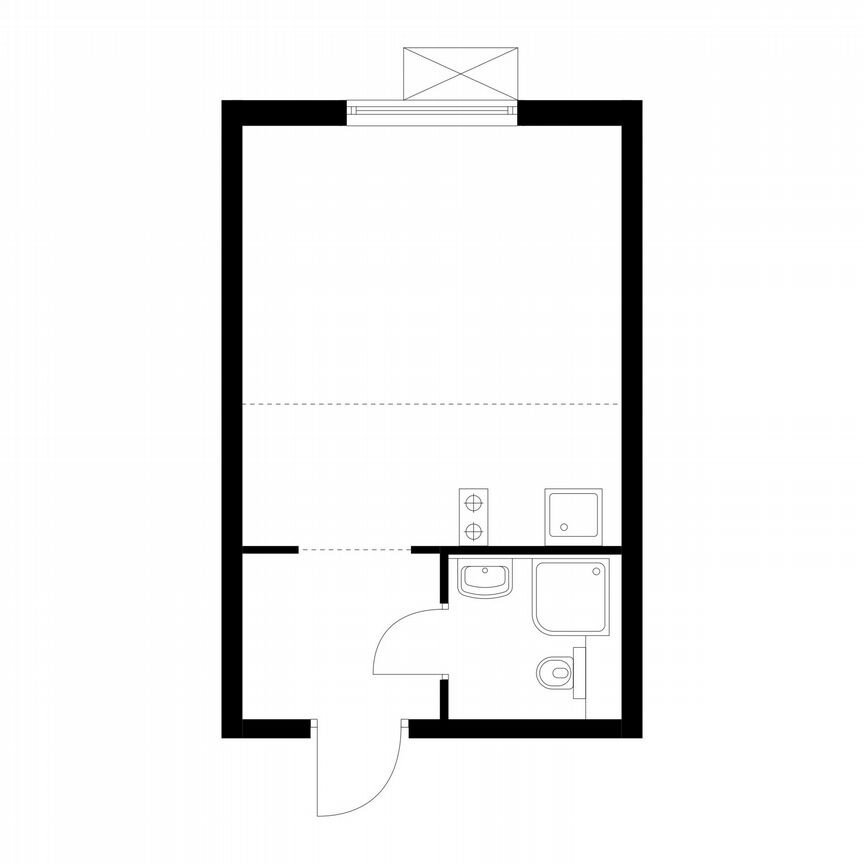 Квартира-студия, 23,7 м², 33/33 эт.