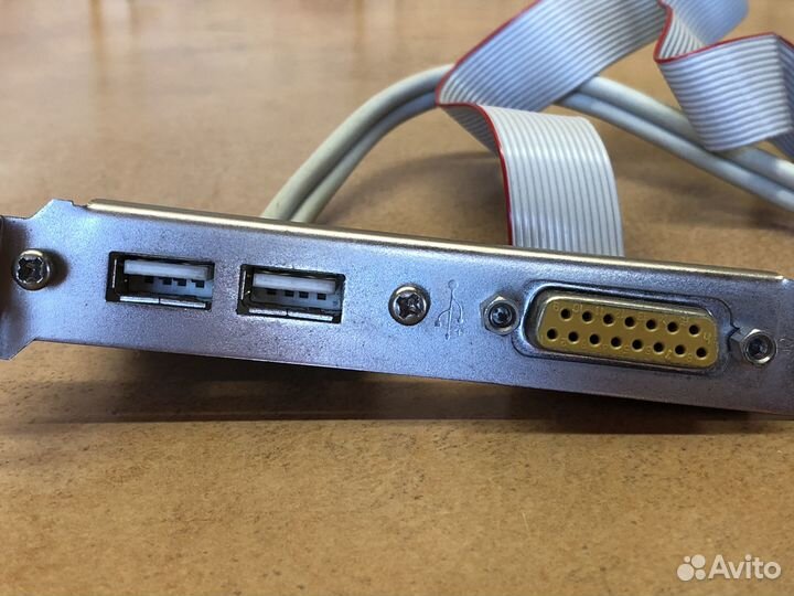 Планка вывода USBx2 порта + Gameport midi