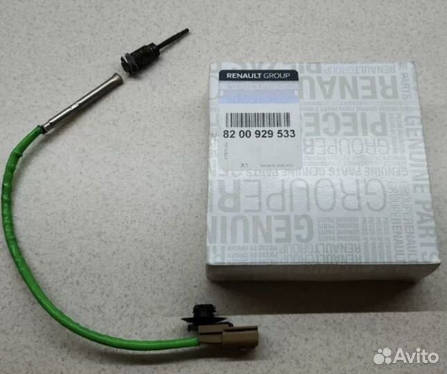 Датчик температуры выхлопных газов, df569 renault