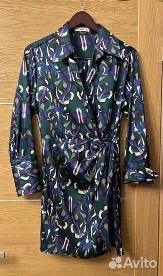 Платье с запахом Mango