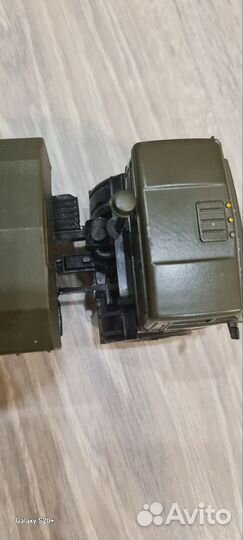Модельки машин СССР Камаз 4310 с тентом