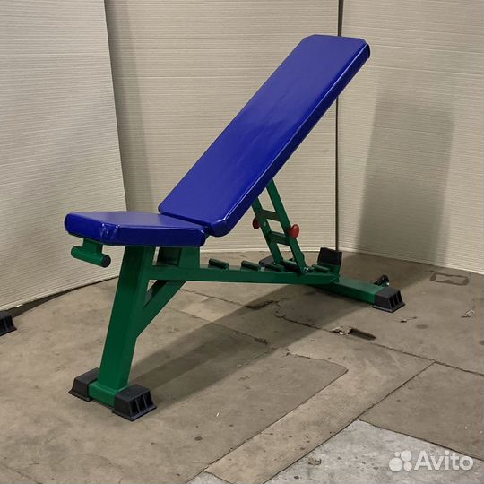 Скамья с изменяемым углом Кроссфит AV128/80