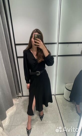 Платье zara lime S