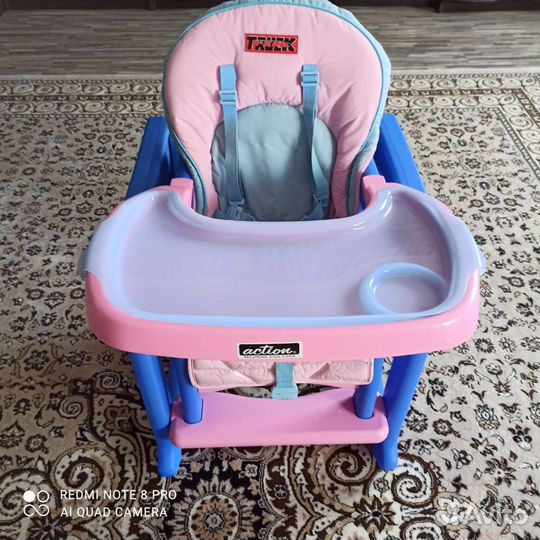 Детский стульчик для кормления трансформер