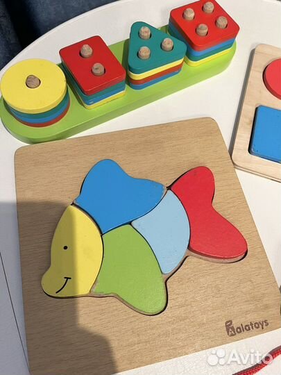 Развивающие игрушки из дерева Alatoys