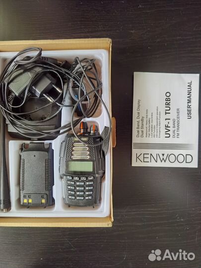 Двухдиапазонная рация kenwood UVF-1 Turbo Dual